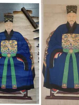 清·祖宗画像修