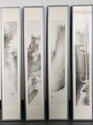 铝合金框装(四条屏)