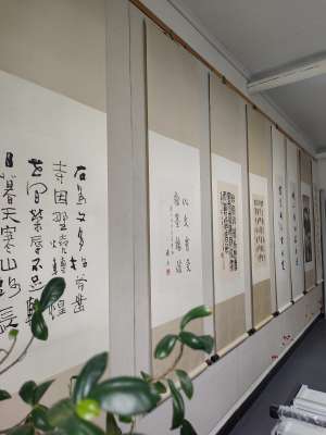 手工装裱立轴品式