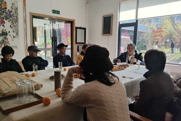 台州学院教授王天民先生率团莅临研究院授课